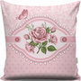 Aberto Design Cojín Multicolor 43 x 43 cm con Relleno de Silicona